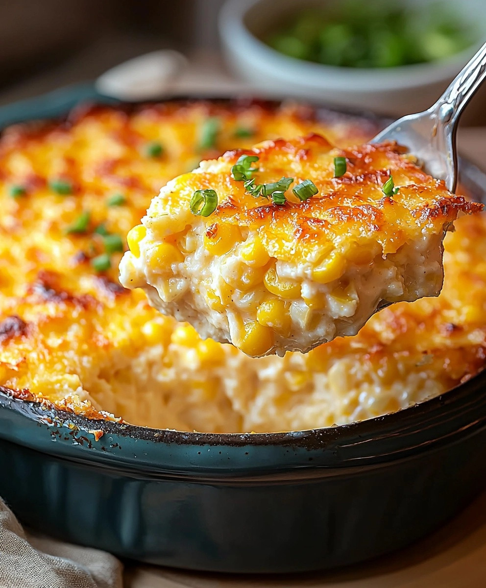 Cream Cheese Corn Casserole Dish