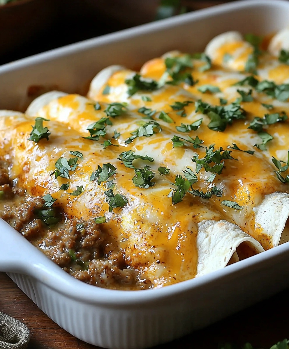 Southern Breakfast Enchiladas