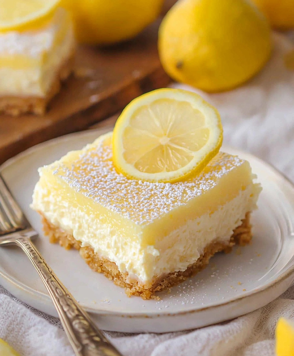 Lemon Cheesecake Bars