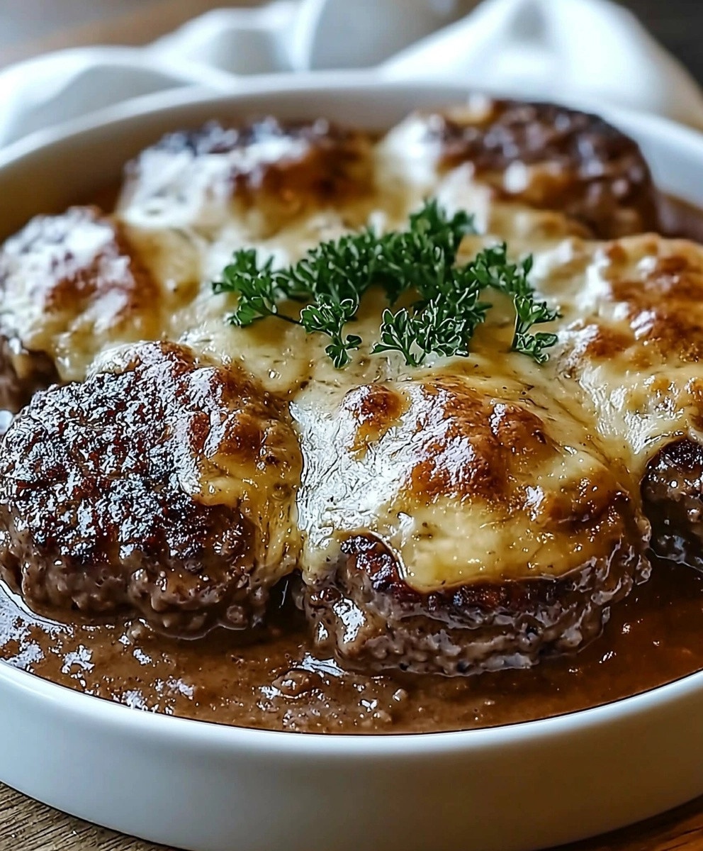Amish Hamburger Steak Bake