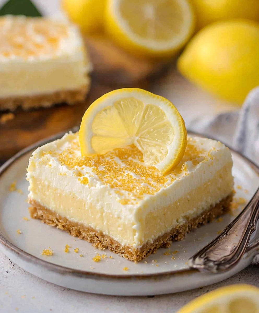 Lemon Cheesecake Bars