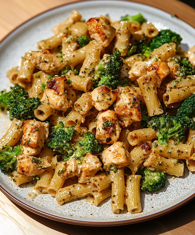 Chicken Broccoli Alfredo Pasta
