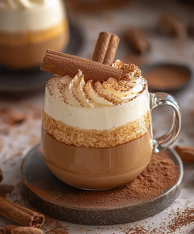 Tiramisu latte coffee