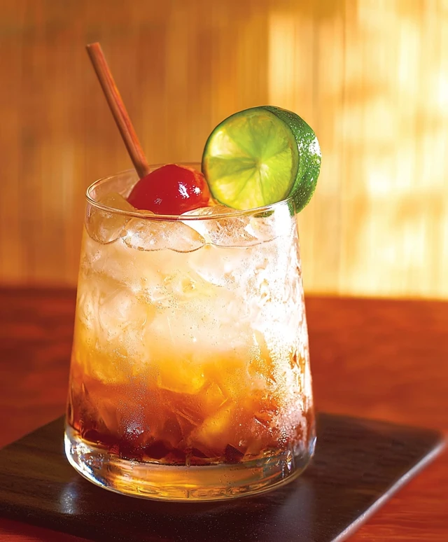 Tiki Mai Tai Cocktail