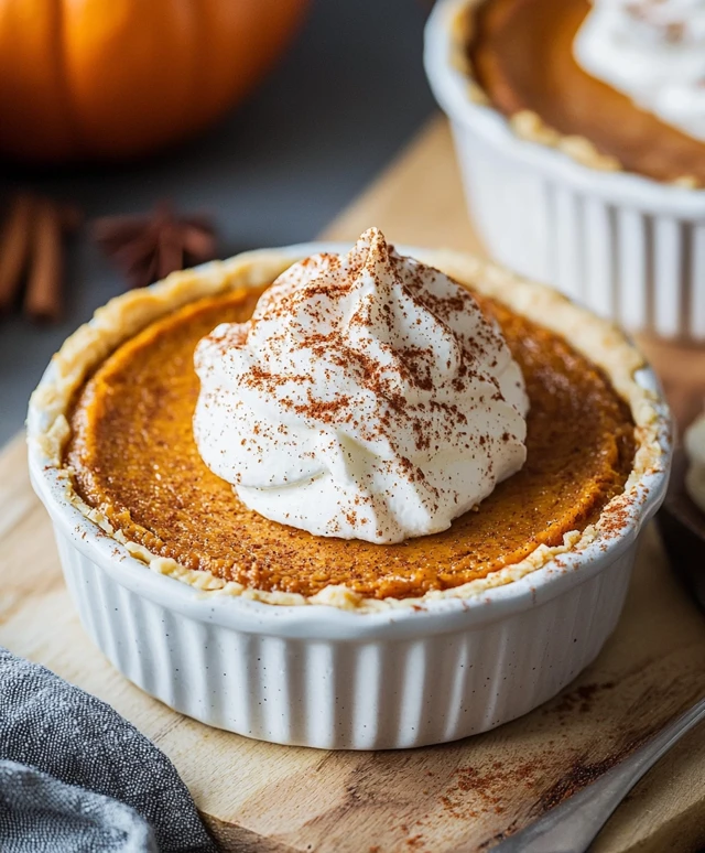 Crustless Pumpkin Pie