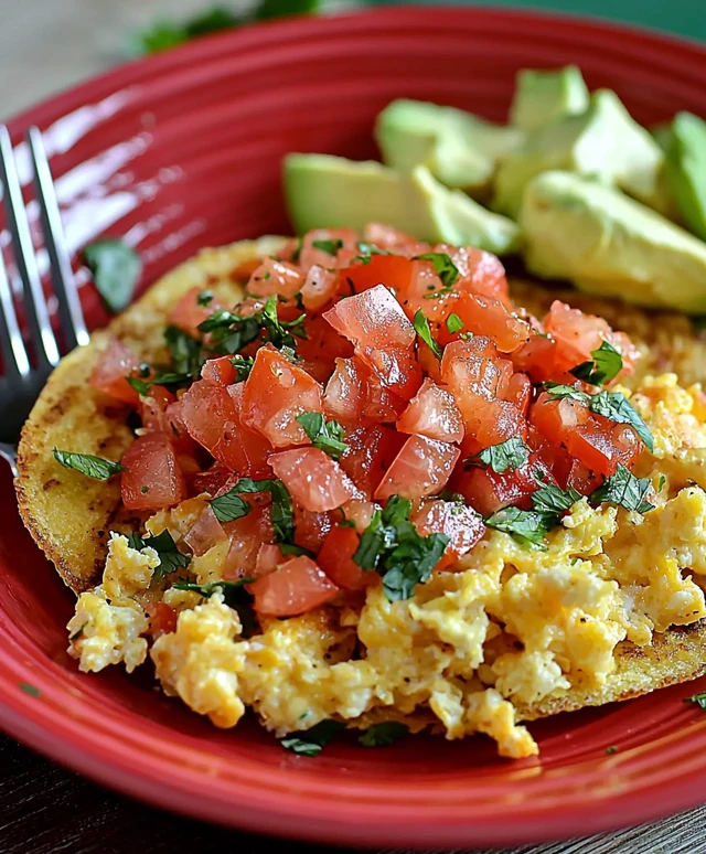 Migas dish