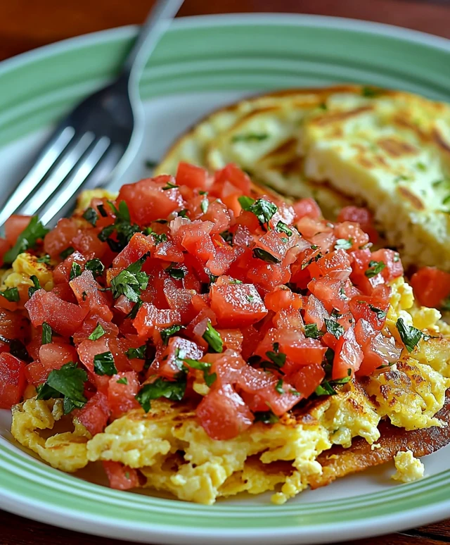 Migas dish