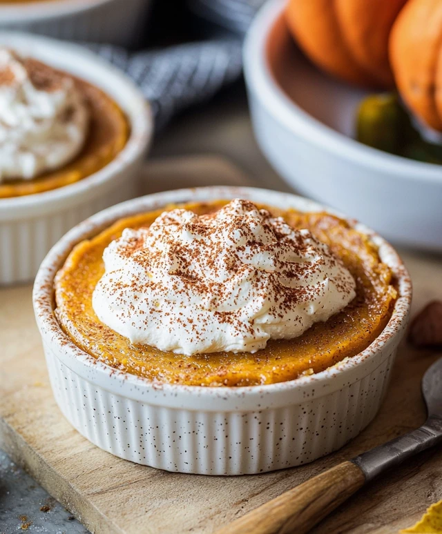 Crustless Pumpkin Pie