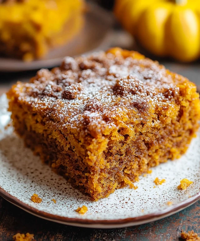 Pumpkin Coffee Cake