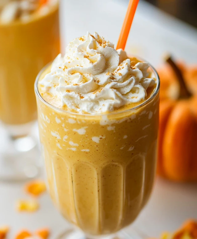 Pumpkin Milkshake Delight