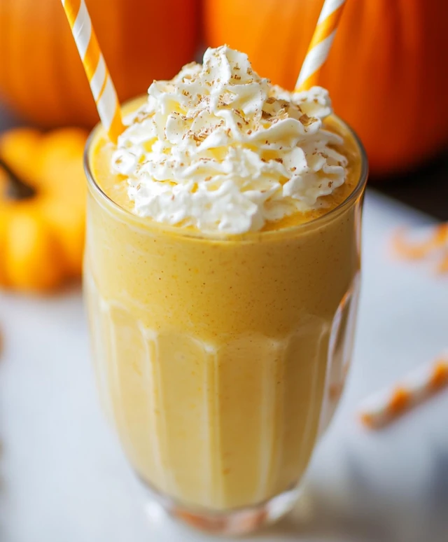 Pumpkin Milkshake Delight