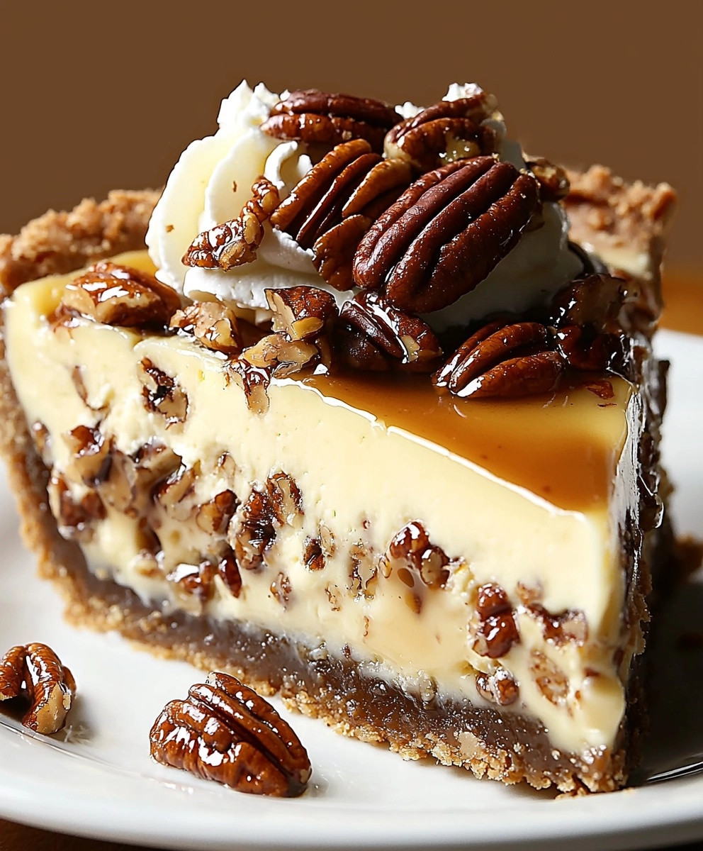 Kentucky Derby Pecan Pie Cheesecake