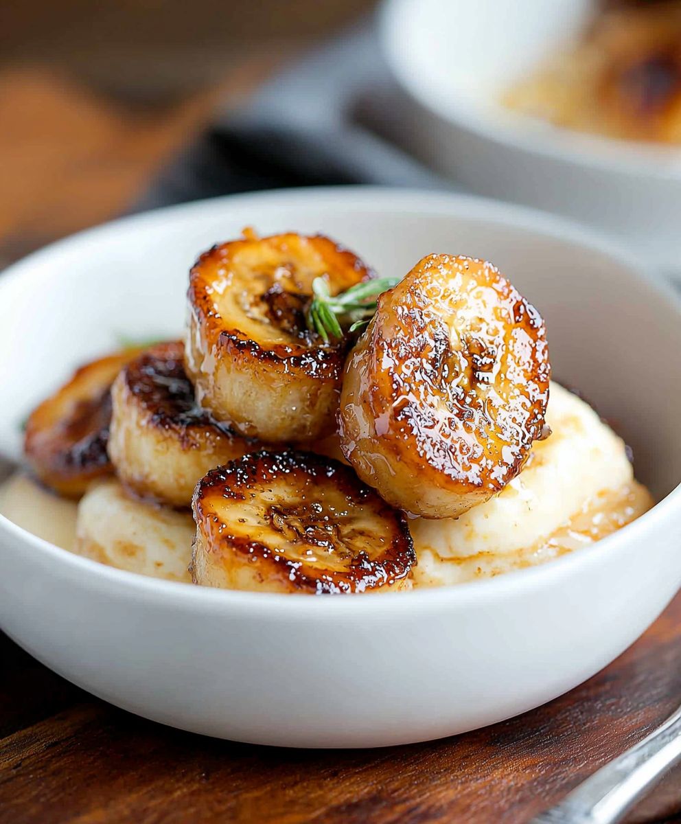 Maple Fried Bananas