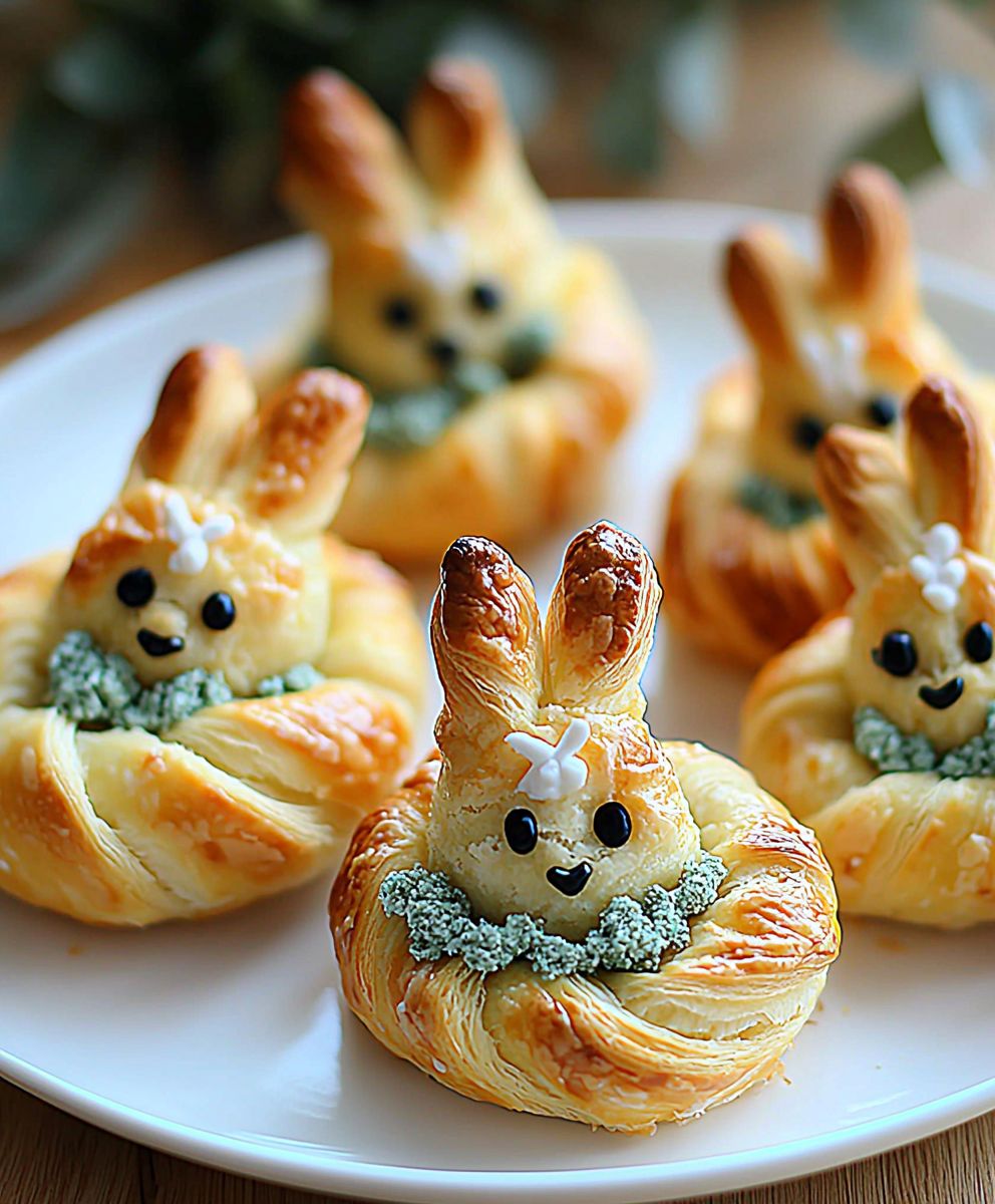 Easter Bunny Crescent Rolls