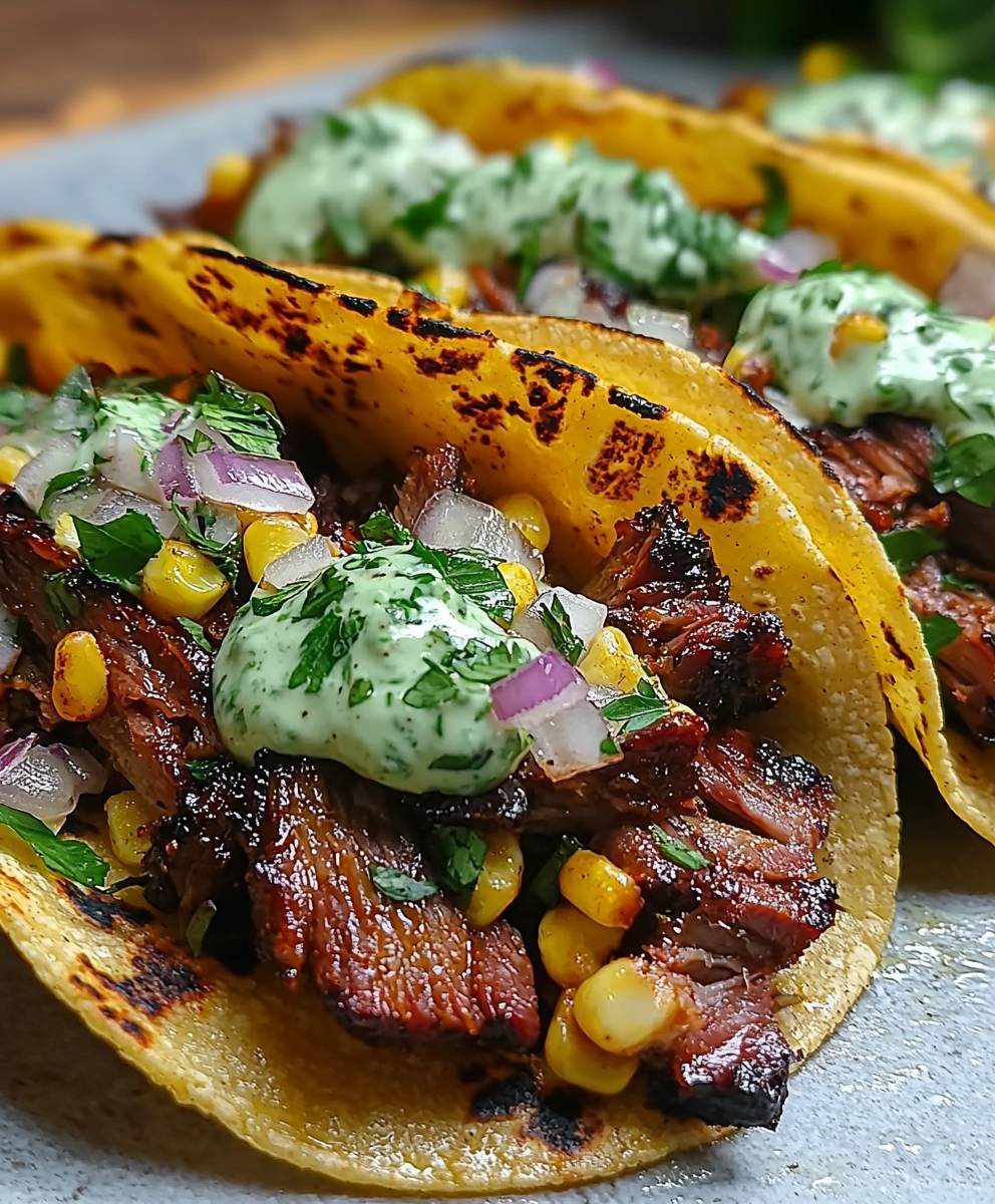Braised Brisket Tacos