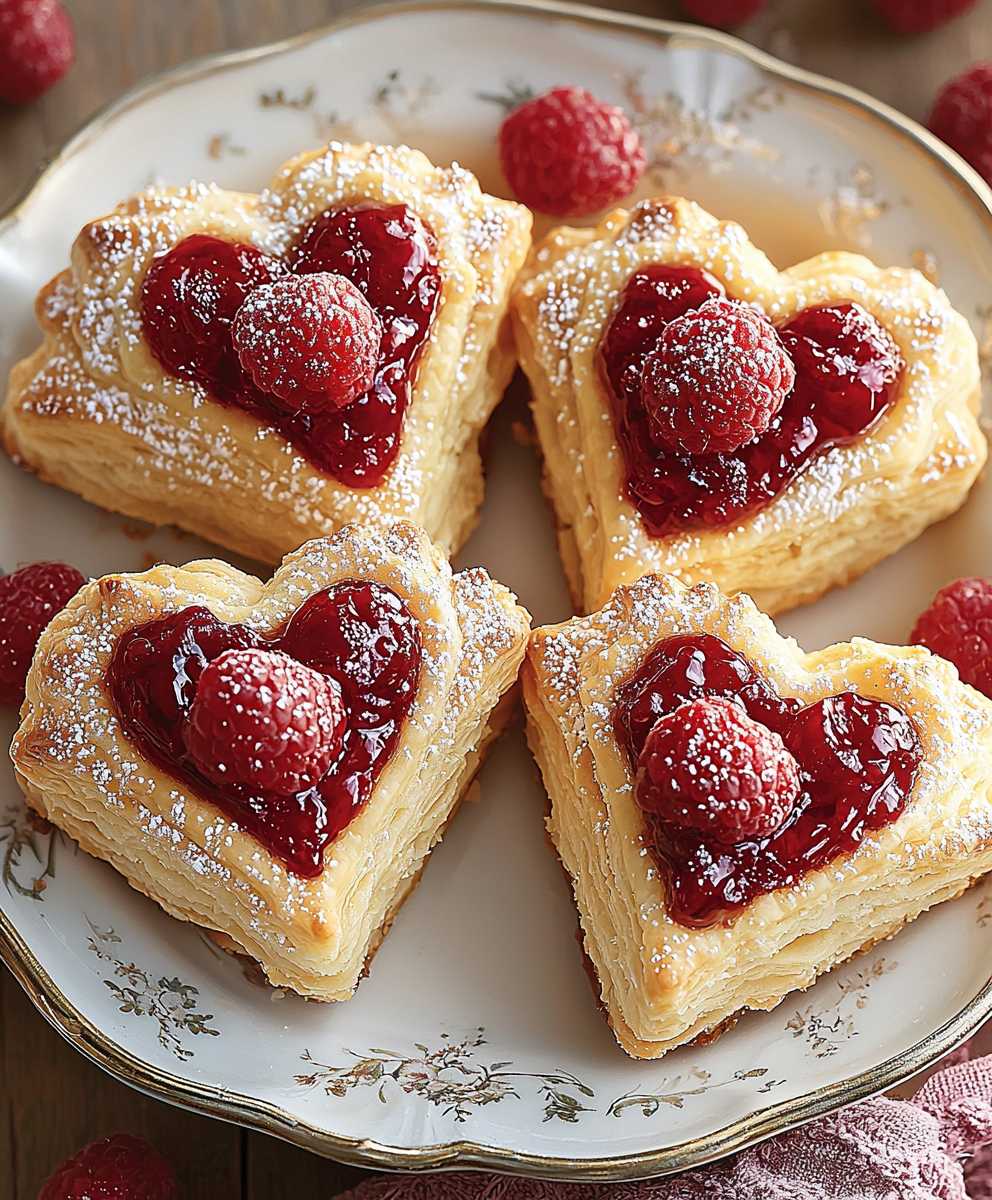 Vegan Love Letter Pastries
