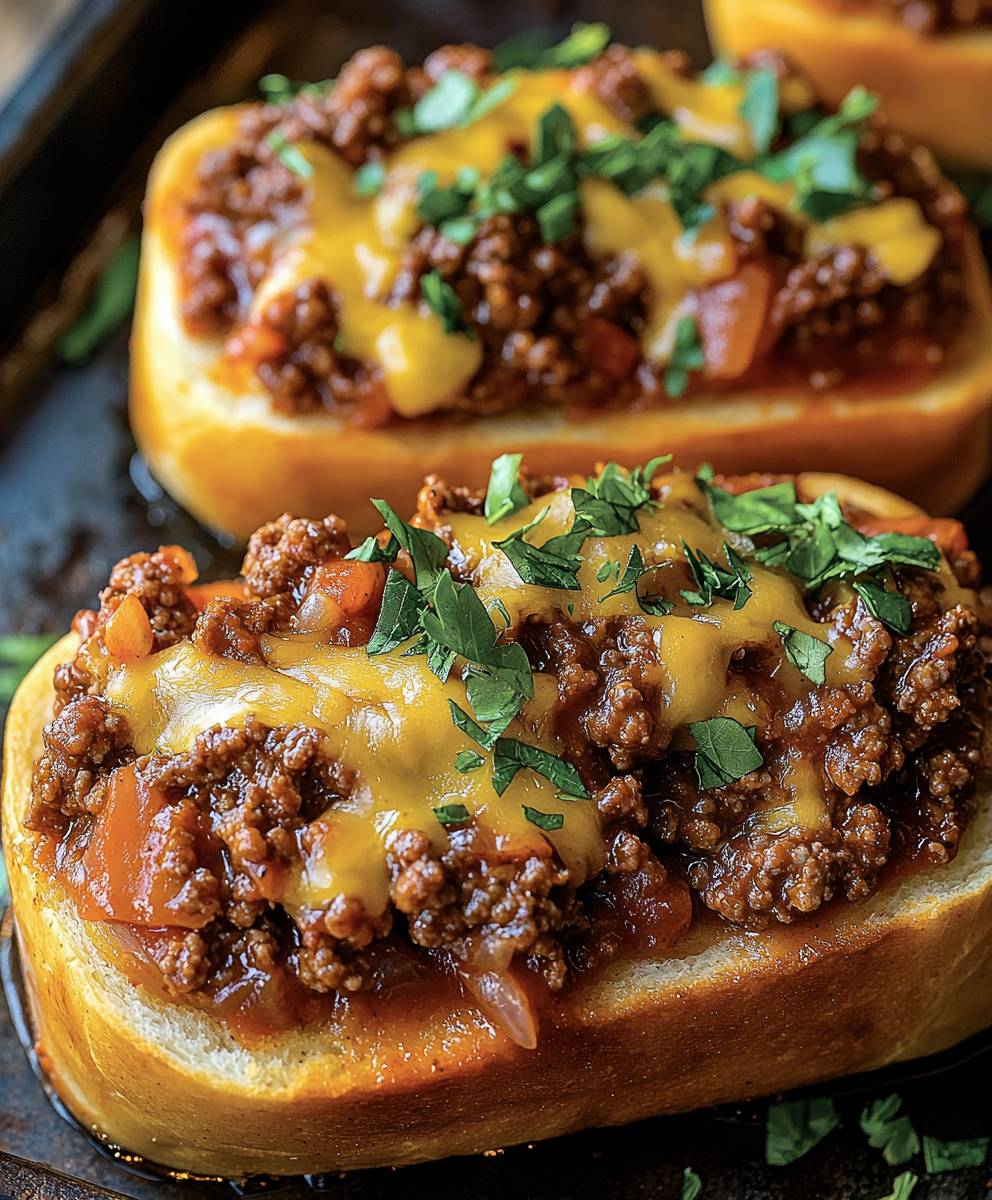Texas Toast Sloppy Joes