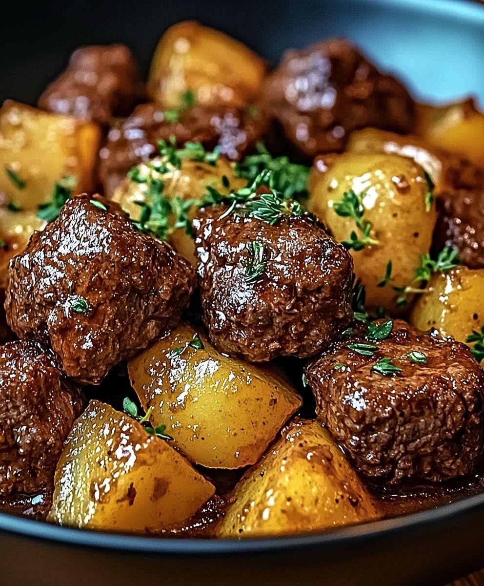 Garlic Butter Beef Bites