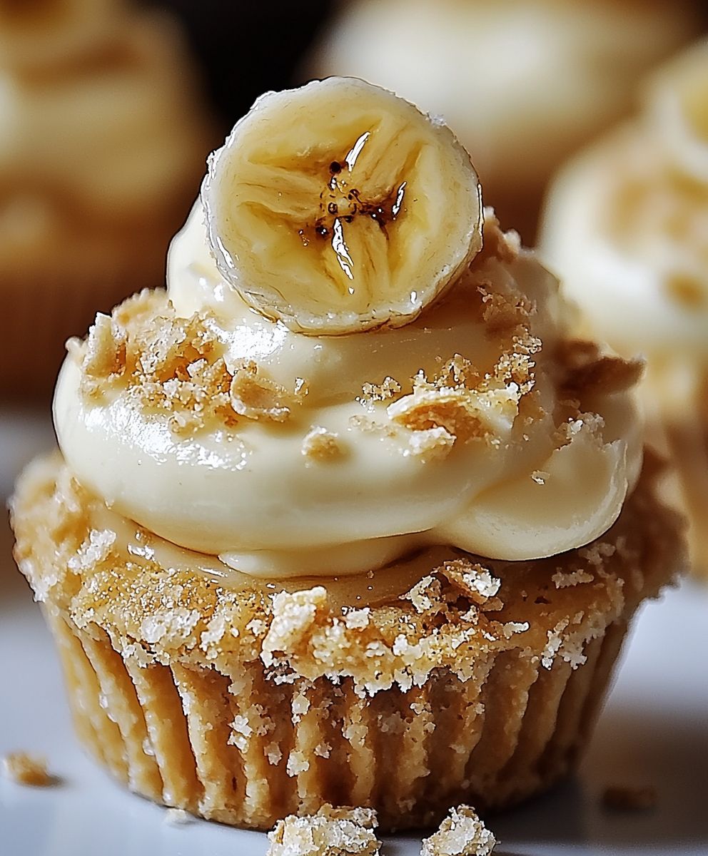 Mini Banana Cream Pies