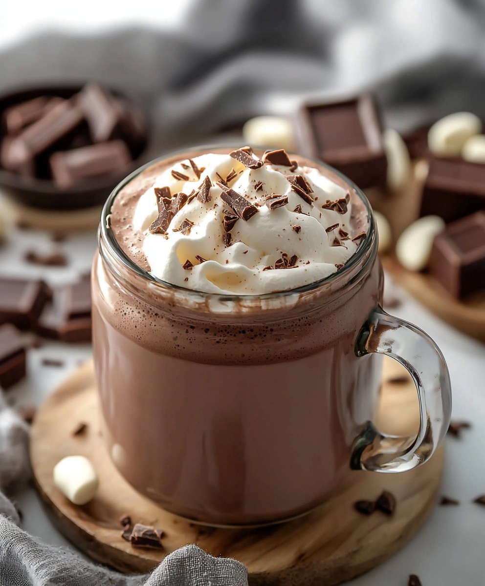 Whipped Hot Chocolate Drink