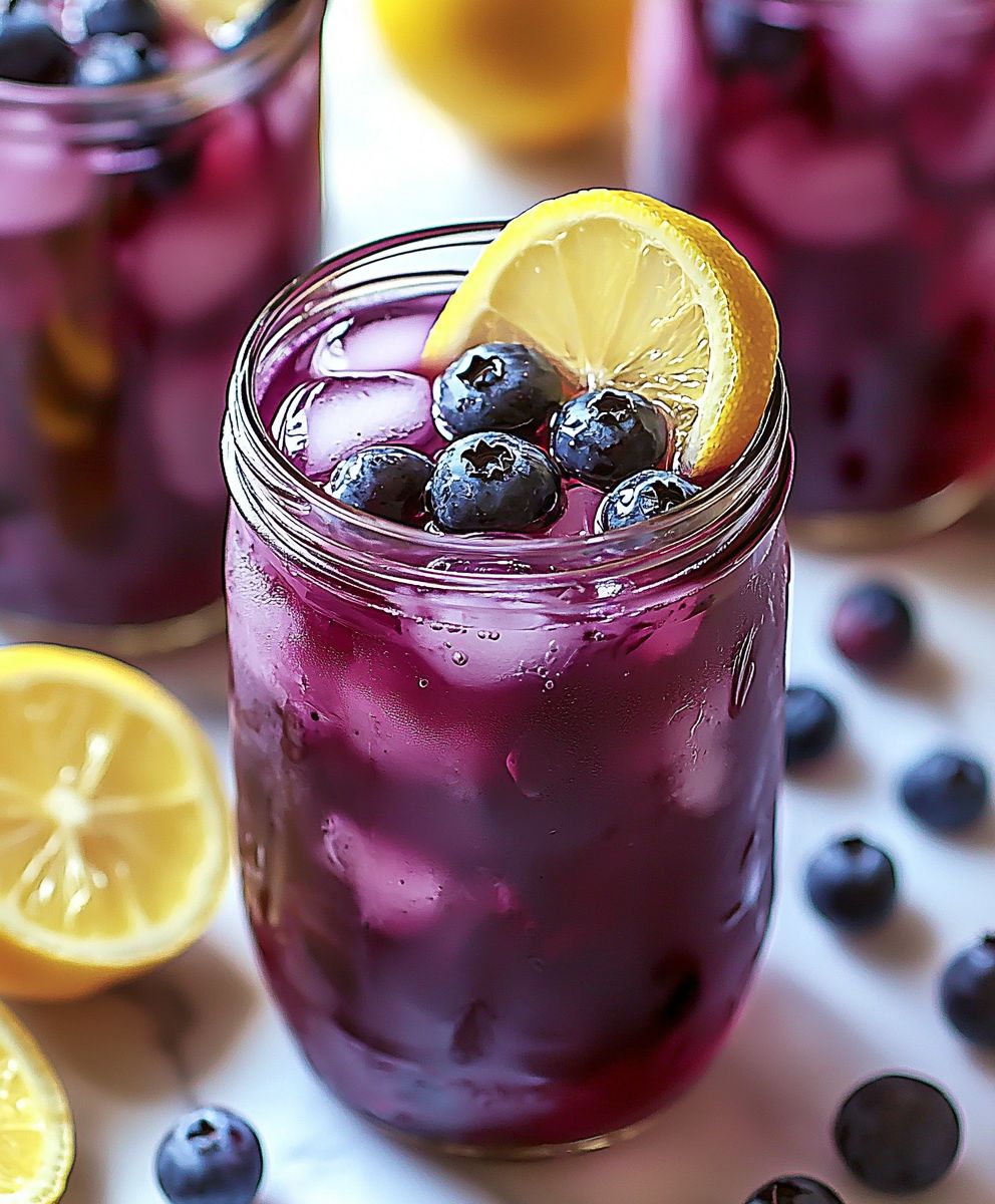 Blueberry Lemonade Drink