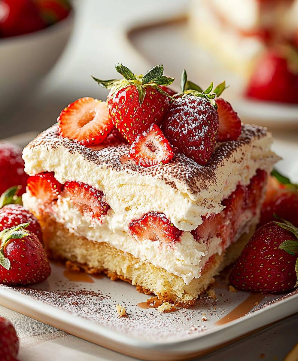 Strawberry Tiramisu