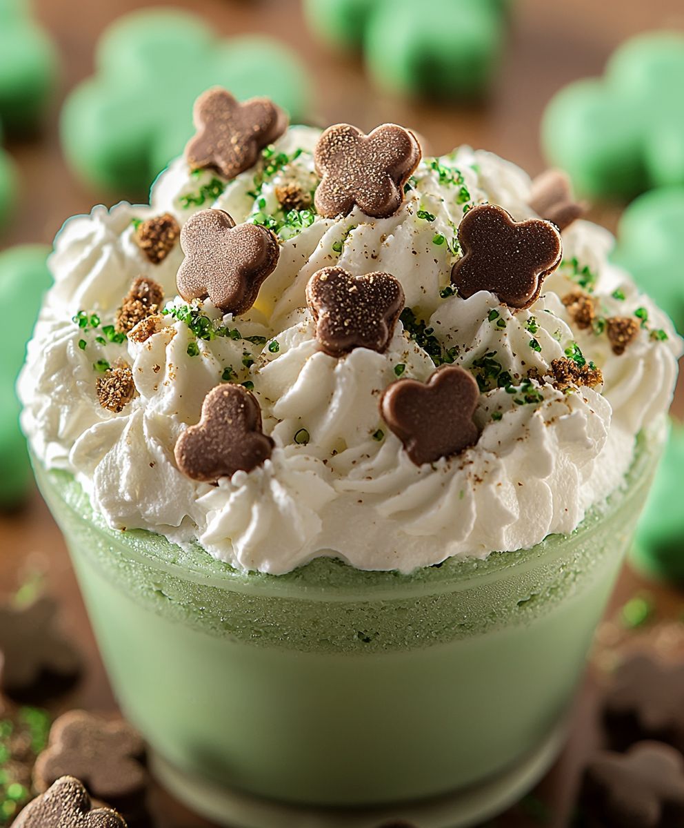 Shamrock Cheesecake Fluff