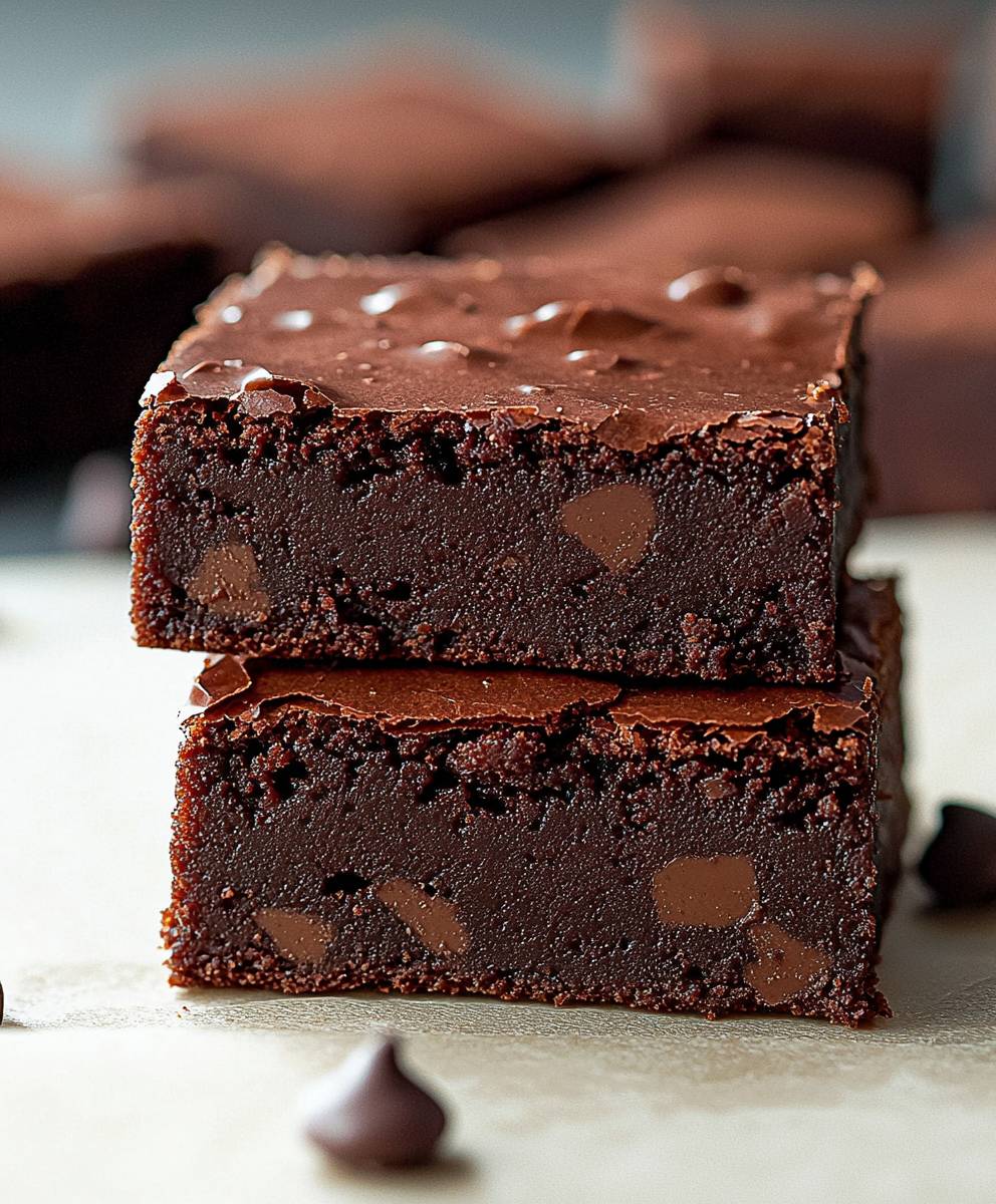 Mint brownies dessert
