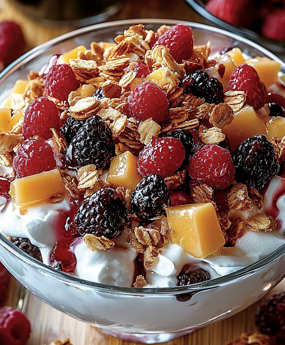 Crunch dessert salad
