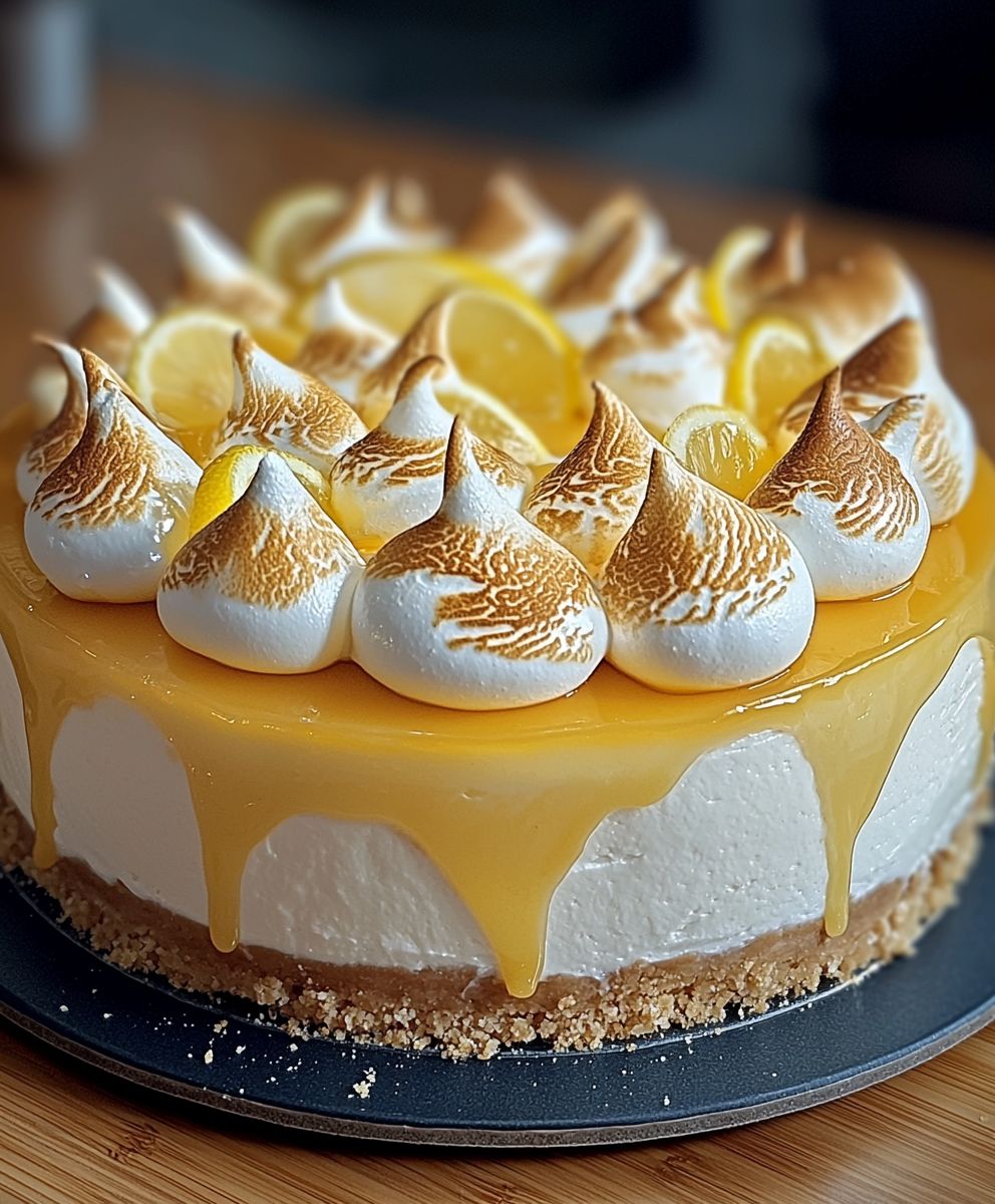 Lemon Meringue Cheesecake