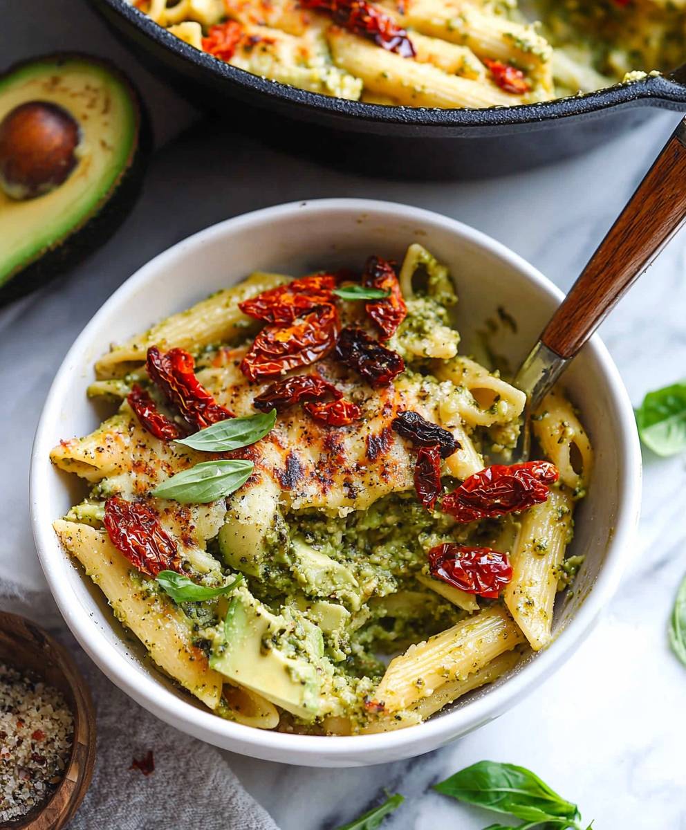 Pesto Pasta Bake