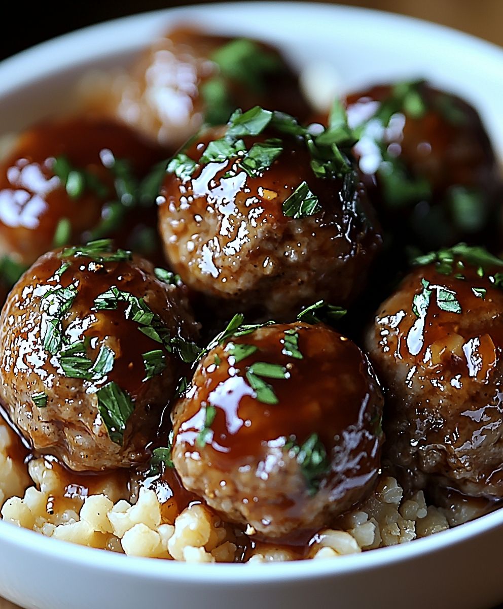 Porcupine Meatballs