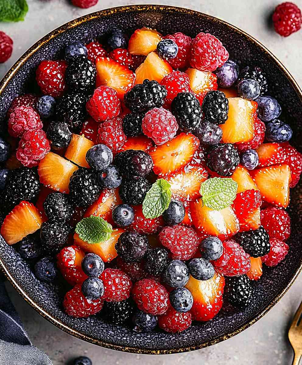 Berry fruit salad