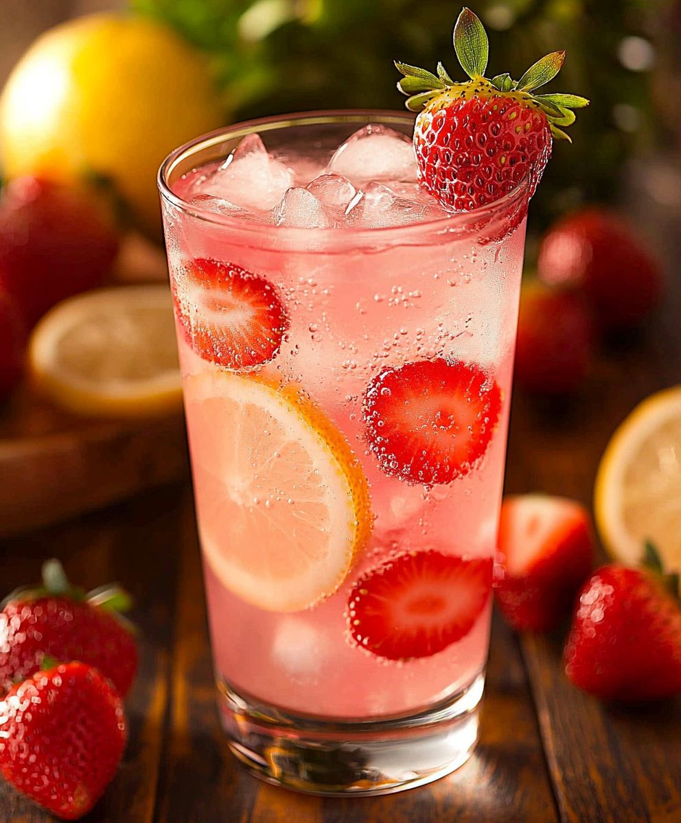 Strawberry Acai Lemonade