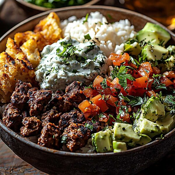 Gyro Rice Recipe Tzatziki Gyro Rice Bowls: A Delicious & Easy Recipe