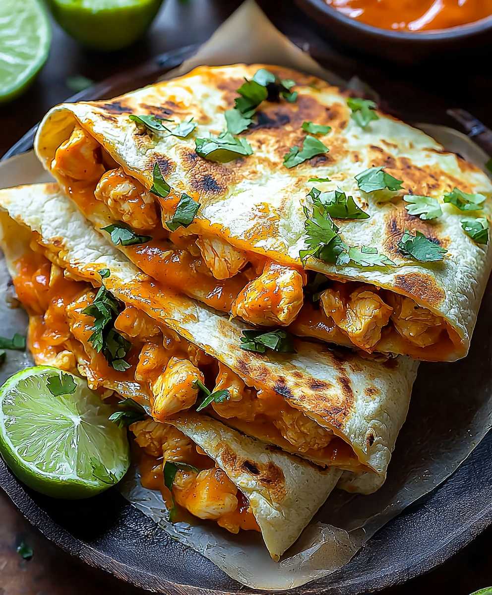 Buffalo Chicken Wraps