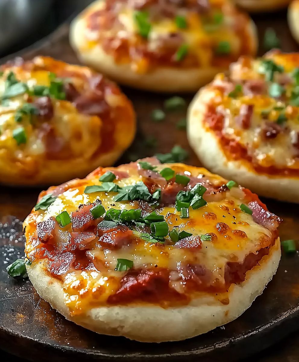 Breakfast Pizza Muffins