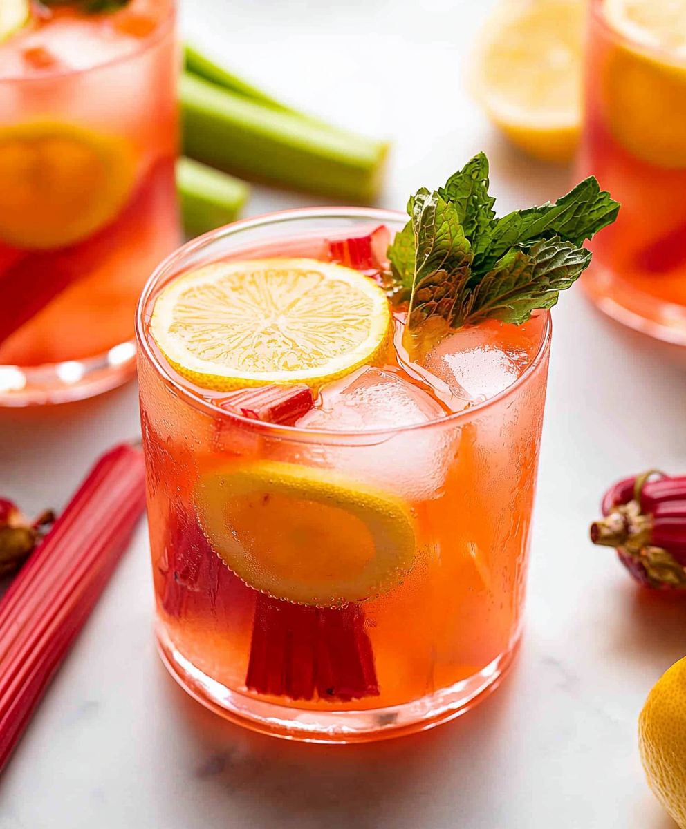 Rhubarb Lemonade