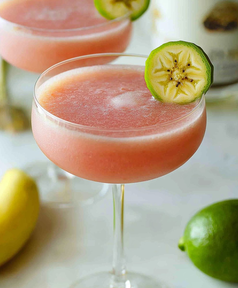 Guava Banana Rum Daiquiri