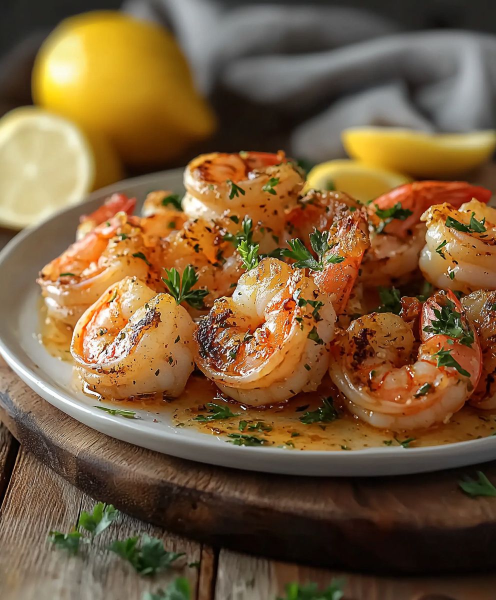 Lemon Garlic Shrimp