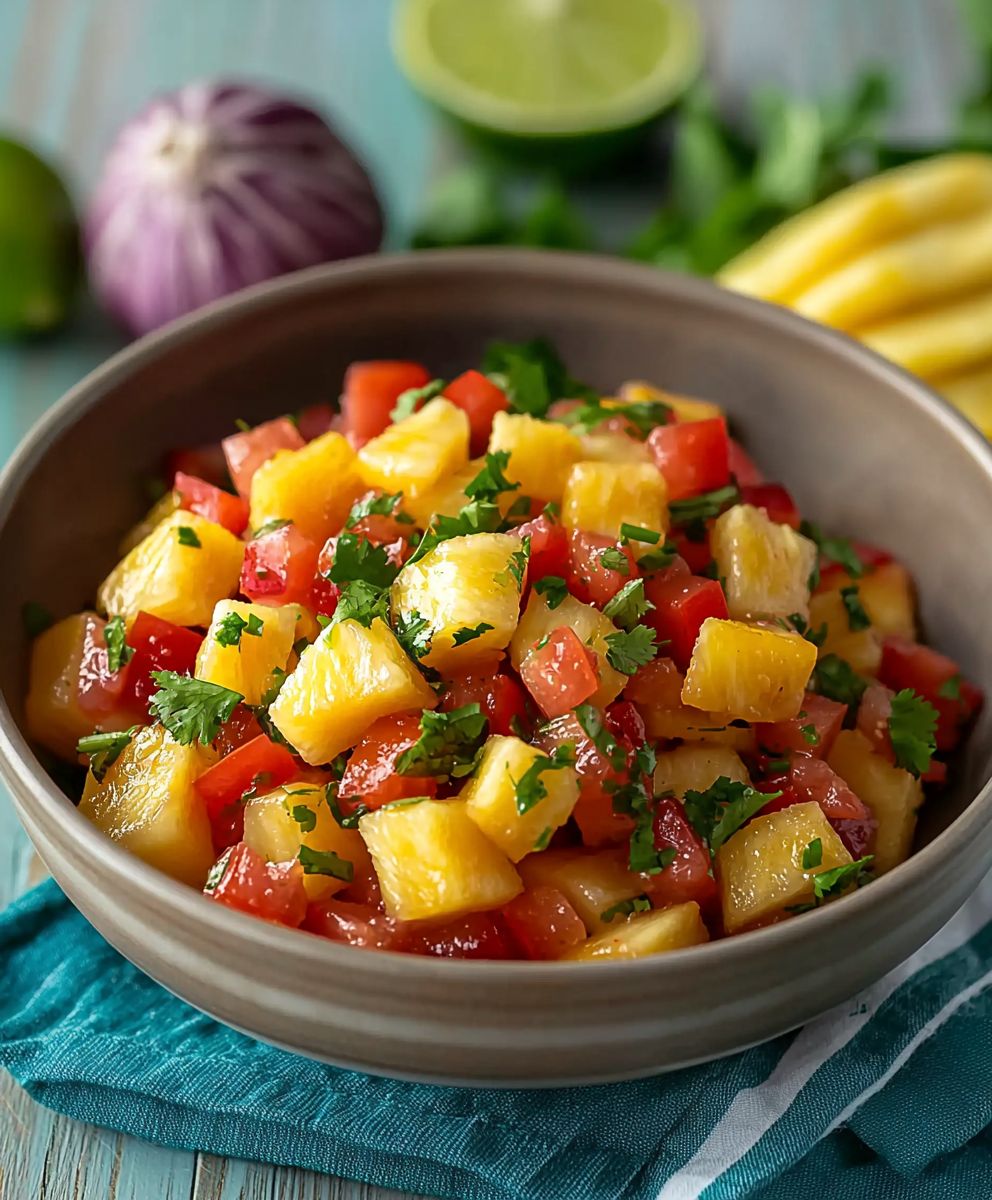 Spicy Pineapple Salsa