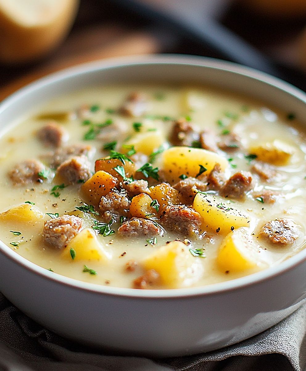Sausage potato soup