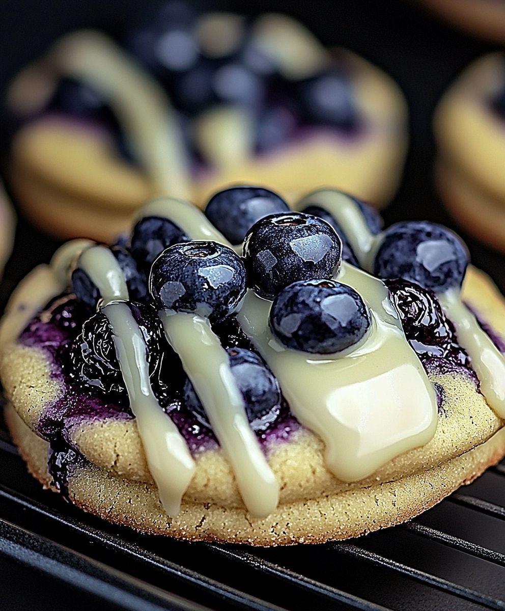 Blueberry Cheesecake Cookies