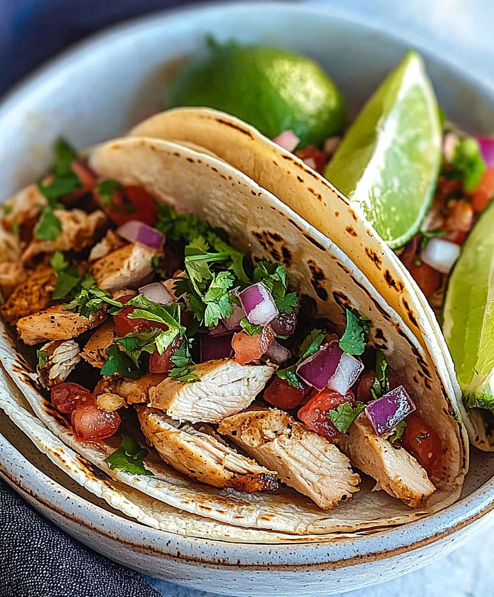 Chicken tacos