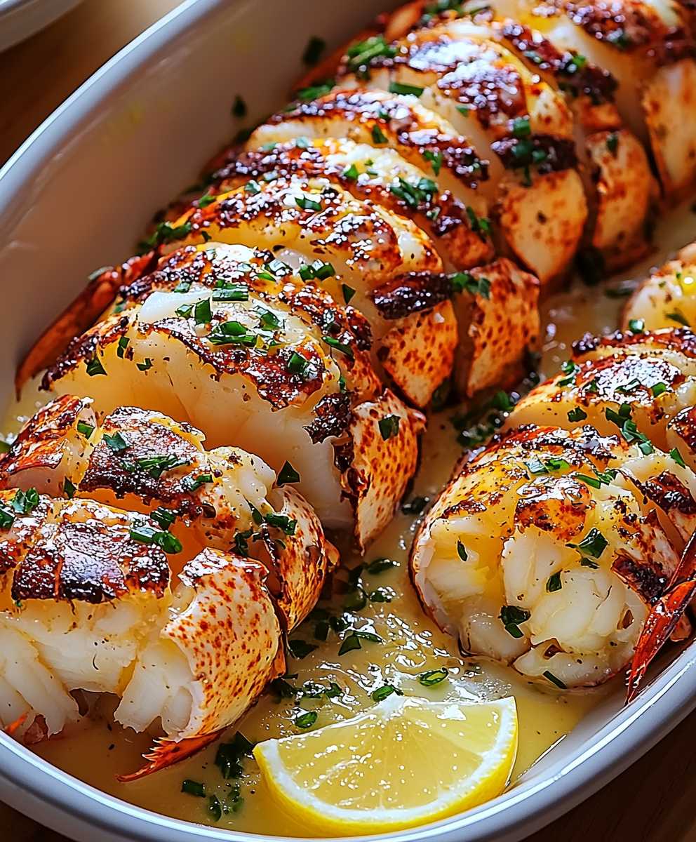 Butter Poached Lobster Tails