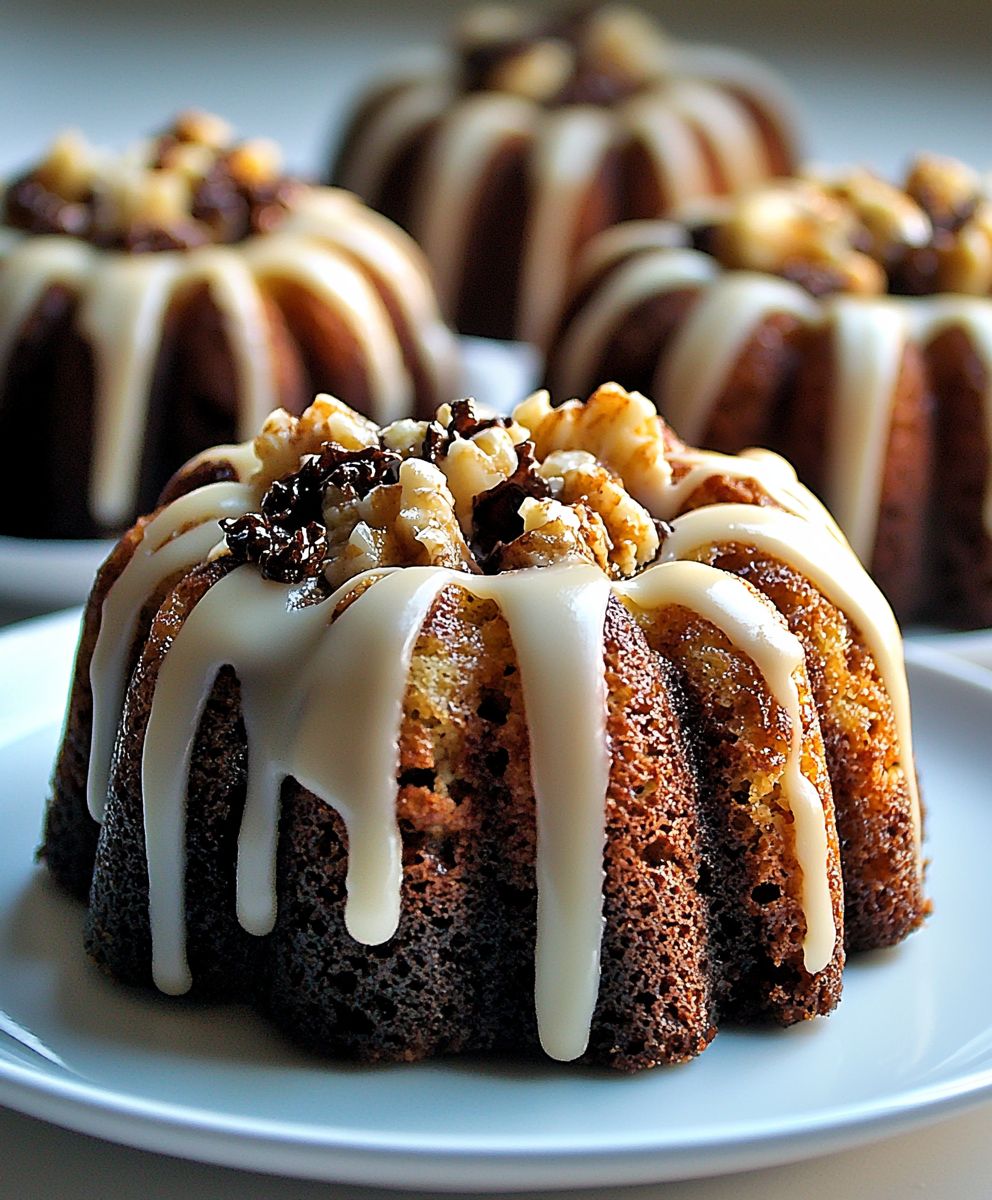 Vanilla Bean Bundt Cakes