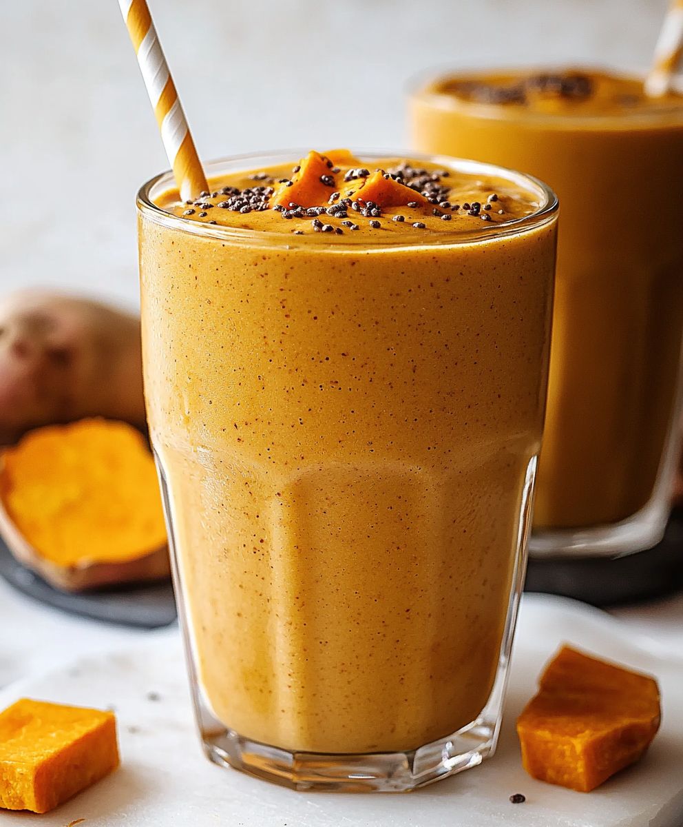 Sweet Potato Smoothie Benefits