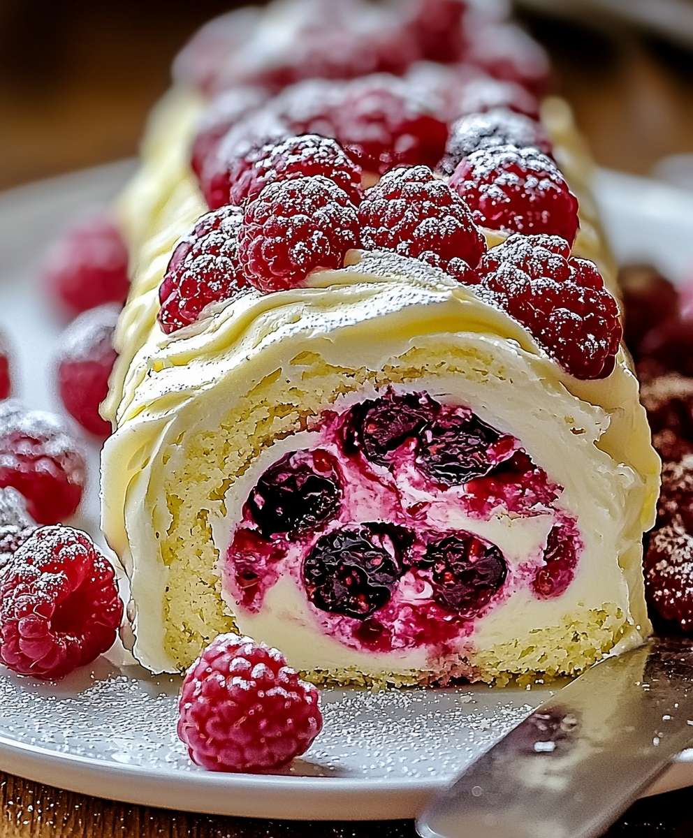 Raspberry white chocolate cake