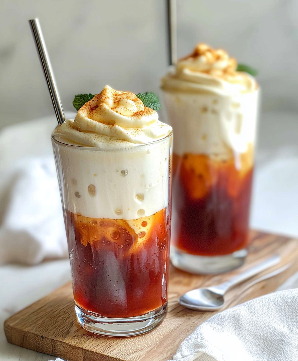 Vegan Cheese Foam Tea