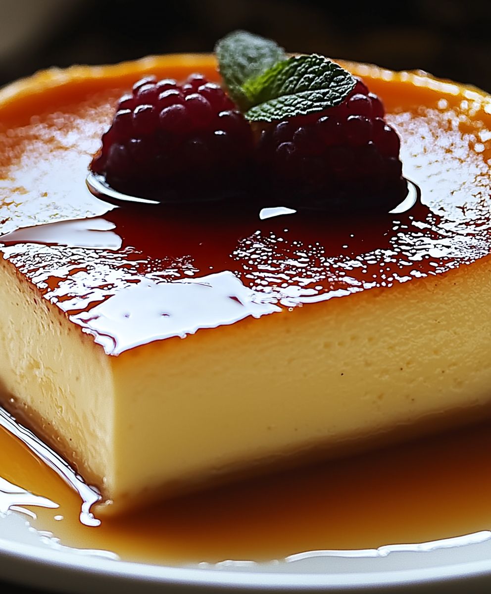 Mascarpone Flan